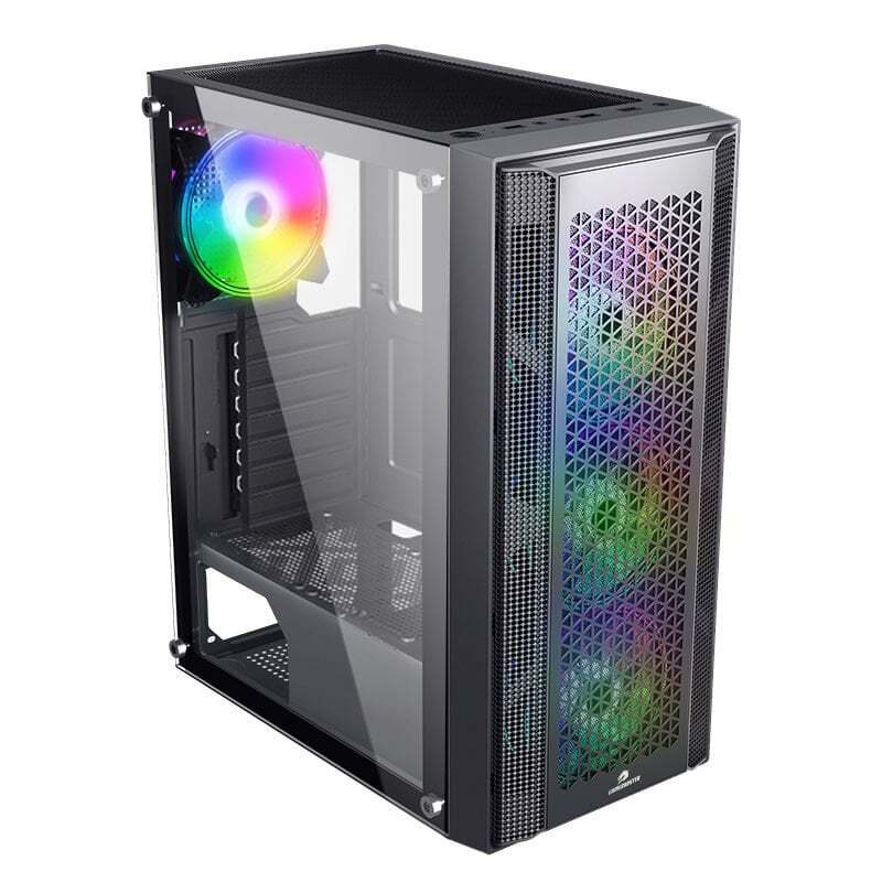 GAMEBOOSTER%20JBST-GBF3107B%20650W%2080+%20BR%204x12CM%20RGB%20FAN%20ATX%20PENCERELİ%20USB3.0%20SİYAH%20KASA