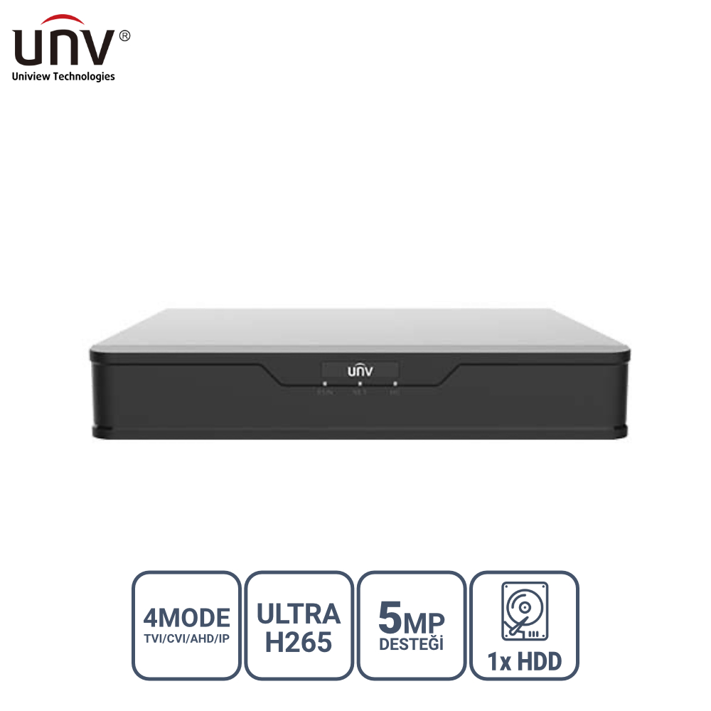 UNIVIEW%20XVR301-08G3%208%20KANAL%205MP%201x%20HDD%20H65+%20HİBRİT%20DVR%20KAYIT%20CİHAZI