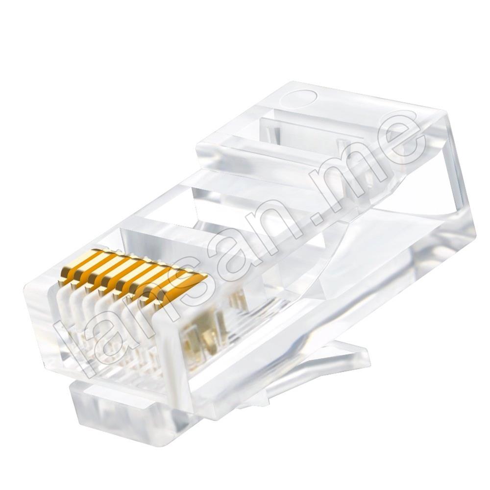 LANSAN%20AS-LNS-7005-RJ45%20CAT6%20RJ45%20KONNEKTÖR%20100’LÜ