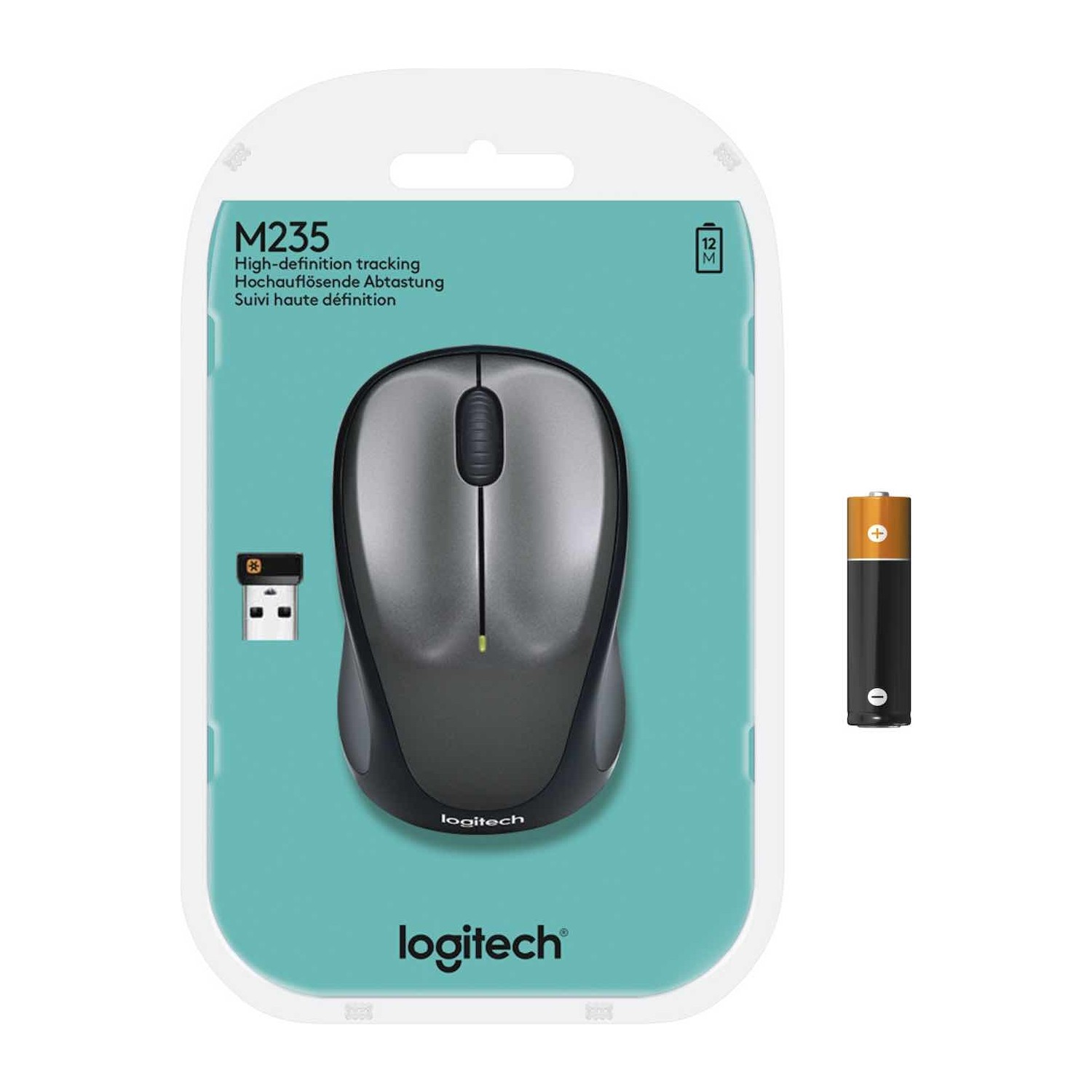 LOGITECH%20M235%20910-002201%20KABLOSUZ%201000%20DPI%20SİYAH%20MOUSE