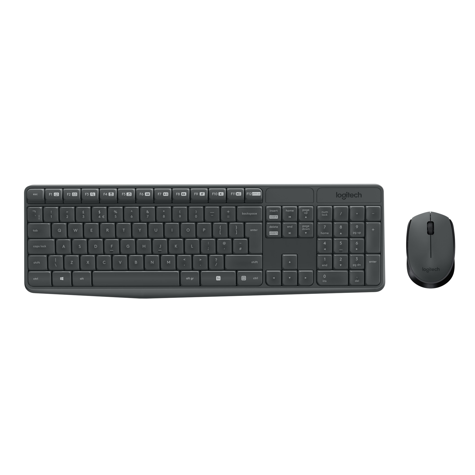 LOGITECH%20MK235%20TÜRKÇE%20KABLOSUZ%20KOYU%20GRI%20Q%20KLAVYE+MOUSE