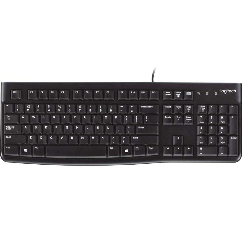 LOGITECH%20K120%20SİYAH%20USB%20TR%20KLAVYE%20Q