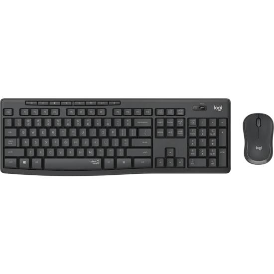 LOGITECH MK295 TÜRKÇE KABLOSUZ MULTİMEDYA SİYAH SESSİZ Q KLAVYE+MOUSE