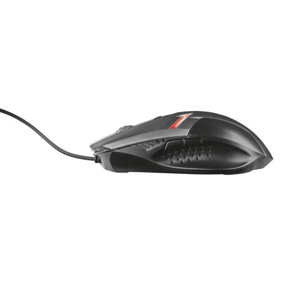 TRUST ZIVA 21512 USB 2000DPI SİYAH 6 BUTTONS GAMING MOUSE