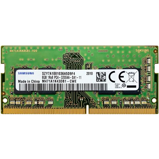 SAMSUNG 8GB 3200Mhz DDR4 SAMSO3200/8 NOTEBOOK RAM