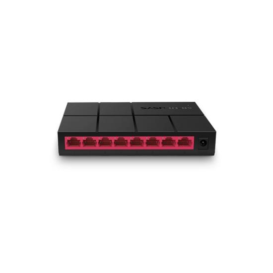 TP-LINK MERCUSYS MS108G 8 PORT 10/100/1000 YONETILEMEZ DESKTOP SWITCH PLASTİK KASA