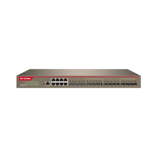 IP-COM G5324-16F 16 PORT 1G SFP + 8 PORT BAKIR 10/100/1000 L3 YÖNETİLEBİLİR RACK MOUNT SWITCH METAL KASA