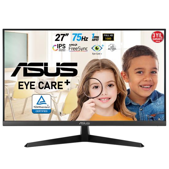 ASUS VY279HE 27’’ 1MS 1920x1080 VGA/HDMI 75Hz LED MONITOR