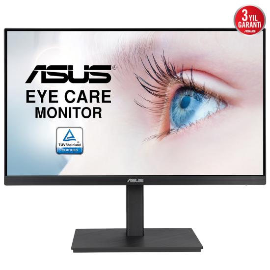 ASUS VA24EQSB 23.8’’ 5MS 1920x1080 VGA/DVI/HDMI VESA MULTIMEDYA 75Hz SİYAH LED MONITOR