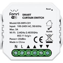 FONRİ WF3-EL3-0201-11 WIFI KABLOSUZ CP03 AKILLI PERDE PANJUR ANAHTAR