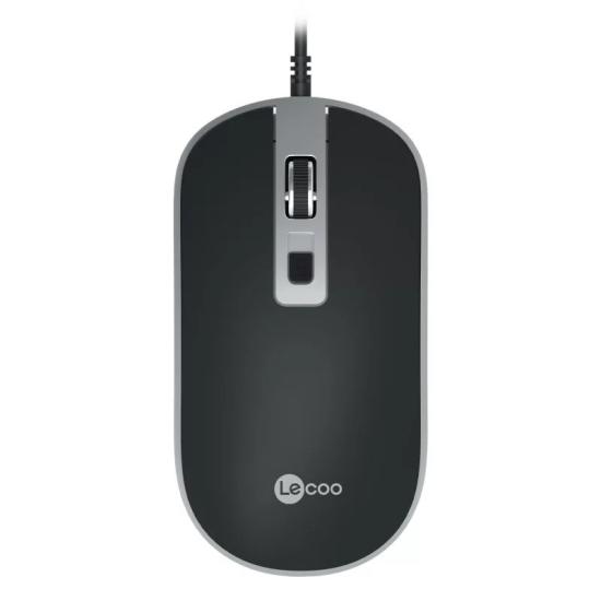 LECOO MS104 KABLOLU 1600 DPI SİYAH MOUSE