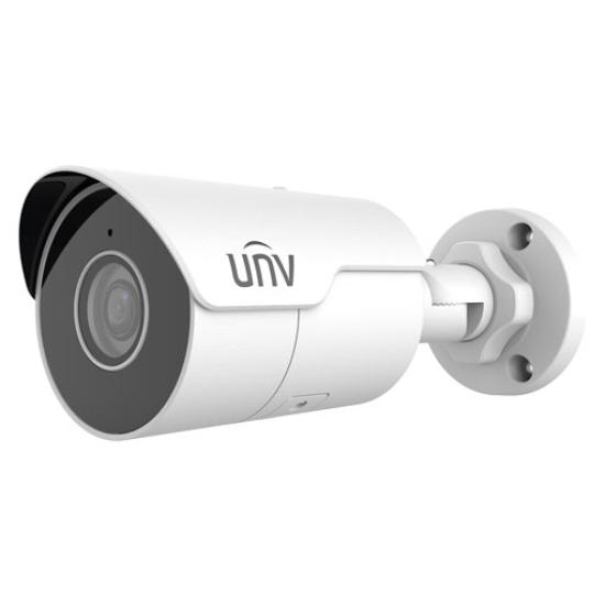 UNIVIEW IPC2128LE-ADF40KM-G 8MP 4MM 50MT IP67 H265+ DAHİLİ SES IR BULLET IP KAMERA