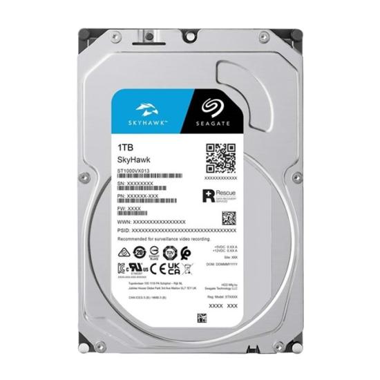 SEAGATE SKYHAWK 1TB 5400RPM 256MB SATA3 ST1000VX013 7/24 HDD RESMİ DİSTİ GARANTİLİ