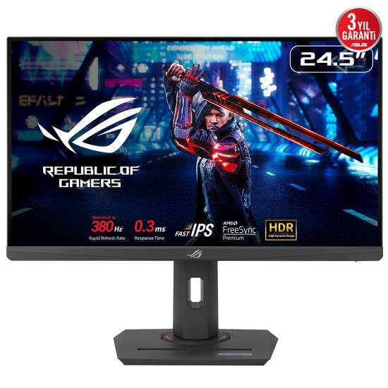 ASUS ROG STRIX XG259QNS 24.5’’ 1MS 380Hz FHD DP/HDMI/TYPE-C VESA PIVOT IPS LED GAMING MONITOR