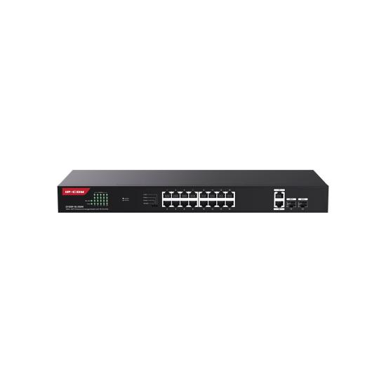 IP-COM G1120P-16-250W 16 PORT POE 10/100/1000 2 X SFP 250W YONETILEMEZ RACK MOUNT SWITCH