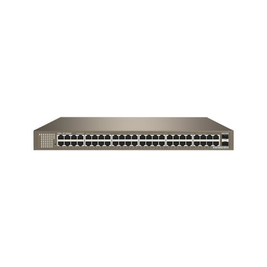 IP-COM G3350F 48 PORT 10/100/1000 2 X SFP CLOUD YÖNETİLEBİLİR RACK MOUNT SWITCH