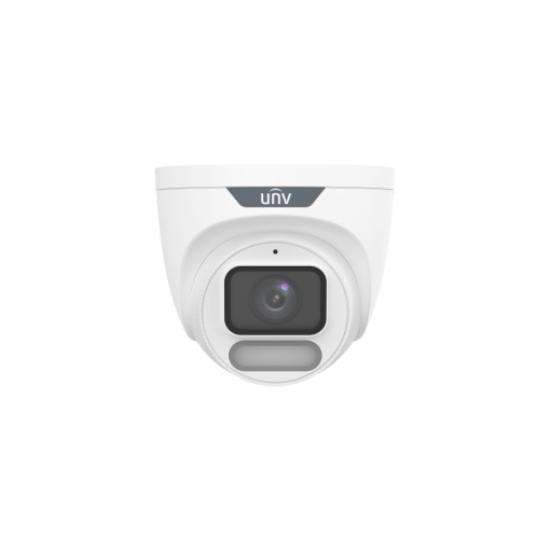 UNIVIEW IPC3624LE-ADF28K-WP COLORHUNTER WITH Wise-ISP 4MP 2.8MM 30MT H.265 IP67 3-AXİS DAHİLİ SES IP DOME KAMERA