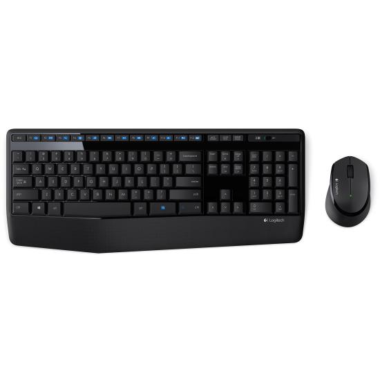 LOGITECH MK345 TÜRKÇE KABLOSUZ MULTİMEDYA SİYAH Q KLAVYE+MOUSE SET