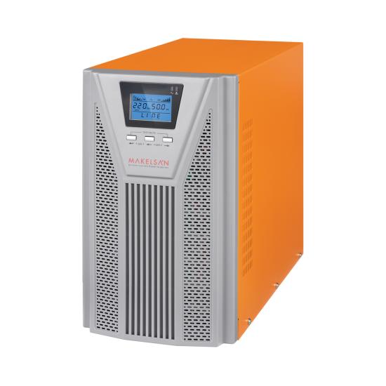 MAKELSAN POWERPACK SE 3KVA 5-10DK 6x12V/7AH 1F/1F ONLİNE UPS MU03000N11EAV04