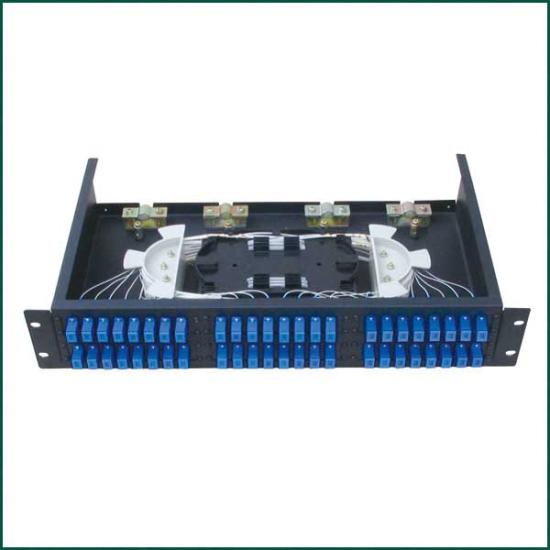 ERAT R1U19KZSCDX-48F 1U 19’’ 48 FIBERLI FULL SET SC DX RACK TİPİ MM 50/125 PATCH PANEL